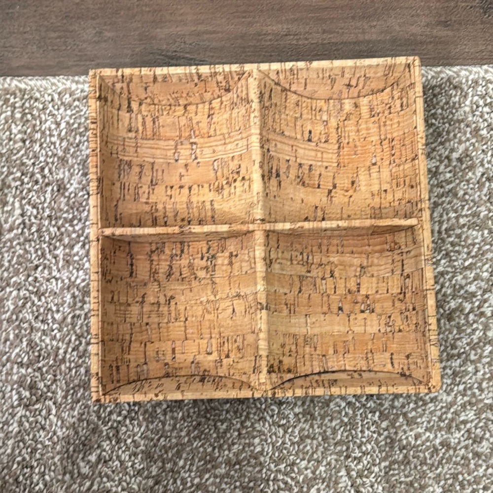 Cork Desk Oranizer